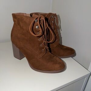 Streetwear Society Chestnut Lace Up Boots